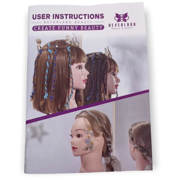 Hair Weaving Kit: Needles, Thread, Brush, Weaving Cap, Instruction Book, Bag - Picture 4 of 6